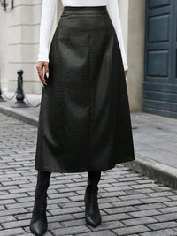 High Waist Midi Skirt Skirt Luxurious Weddings