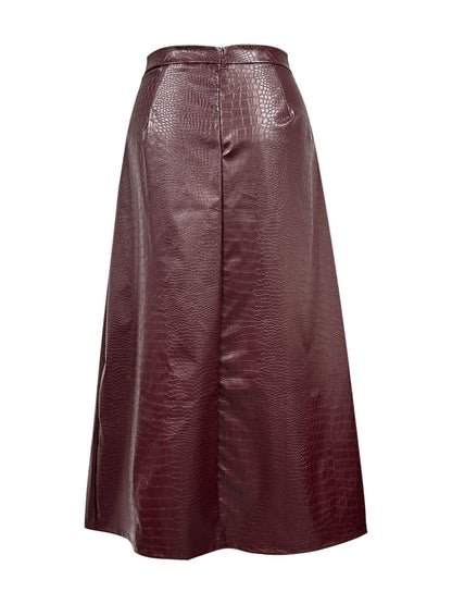 High Waist Midi Skirt Skirt Luxurious Weddings
