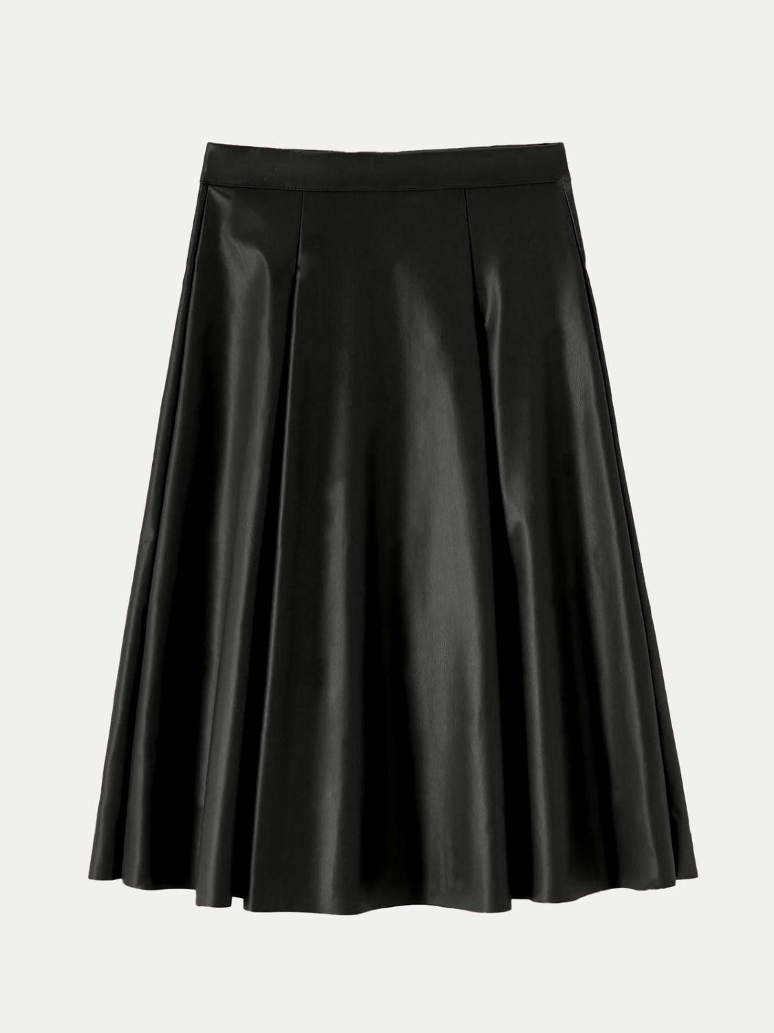 High Waist Skirt with Zipper Skirt Luxurious Weddings