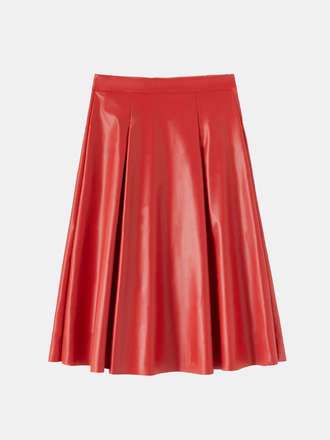 High Waist Skirt with Zipper Skirt Luxurious Weddings