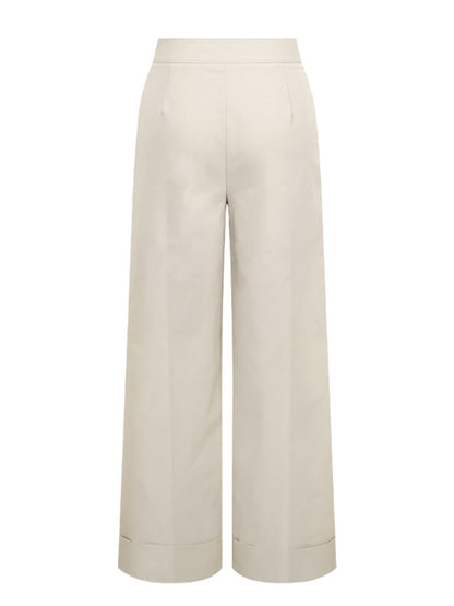 High Waist Wide Leg Pants Pants Luxurious Weddings