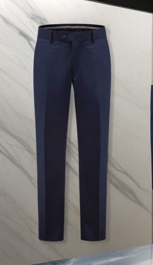Classic Fit 2-Piece Men's Suit Navy Mens Suits Luxurious Weddings