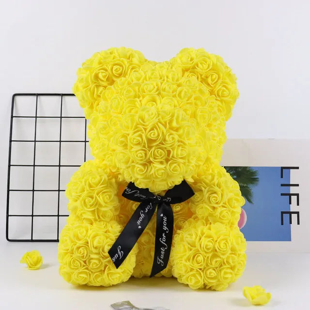 Immortal Rose Bear, Perfect Gift to Say “I Love You” rose bear Luxurious Weddings