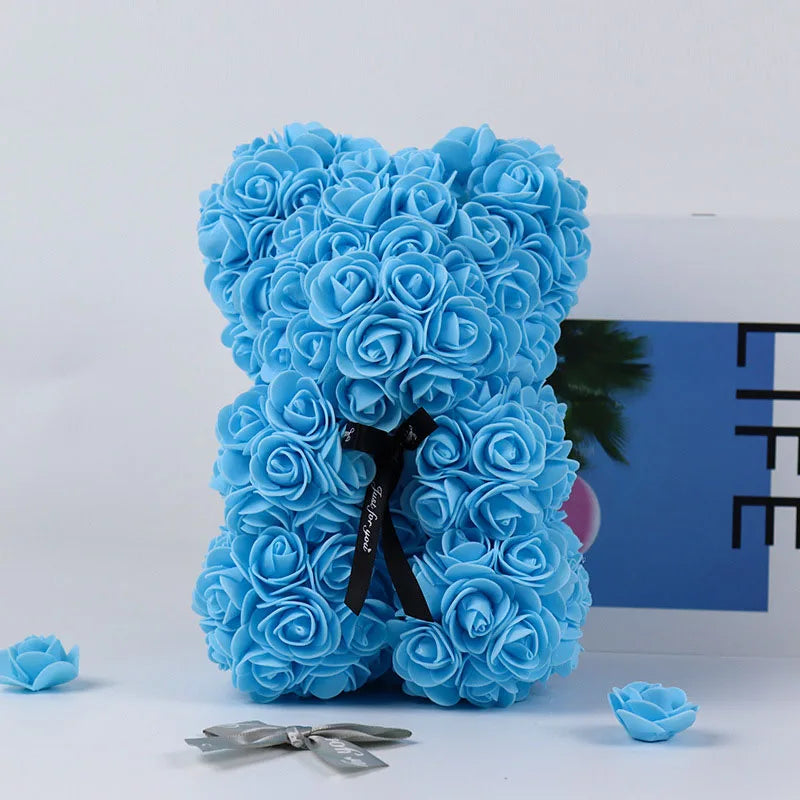 Immortal Rose Bear, Perfect Gift to Say “I Love You” rose bear Luxurious Weddings