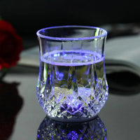 LED Automatic Flashing Cup Multi-color Light Up Mug Wine Beer Glass Whisky Drinking Cup LED Cups Luxurious Weddings