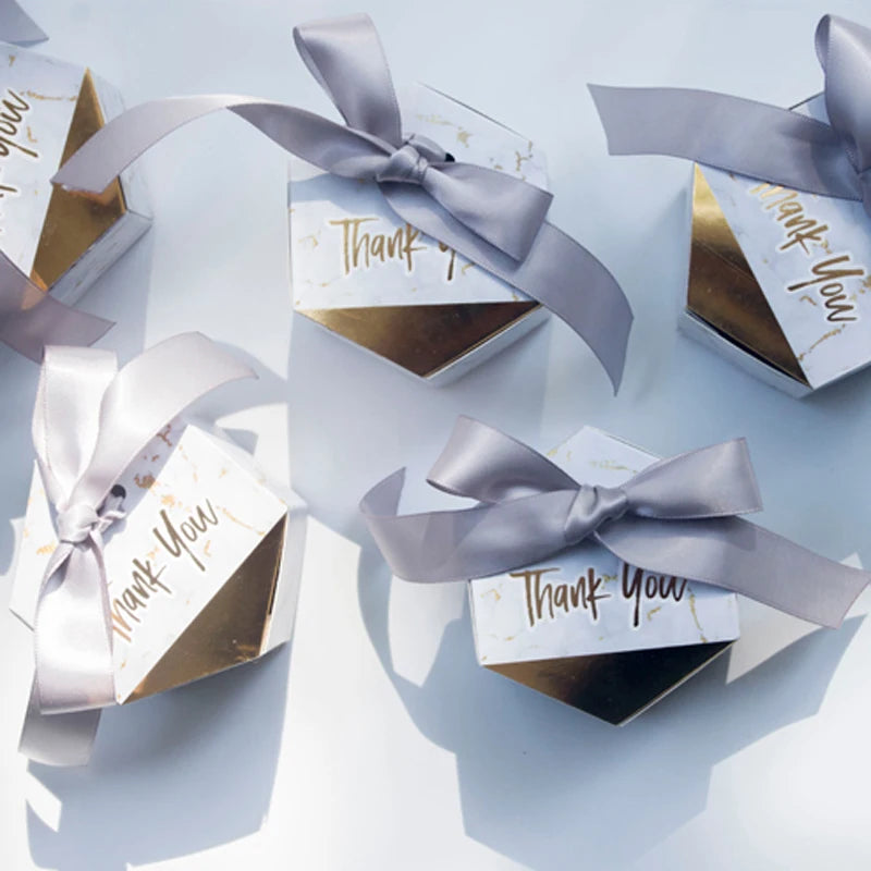 Marbling Candy Boxes Wedding Favors Wedding Favors Luxurious Weddings
