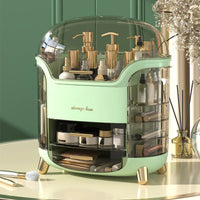 Luxury Desktop Cosmetics Storage Box Dust-proof Makeup Organizer Makeup Organizer Luxurious Weddings
