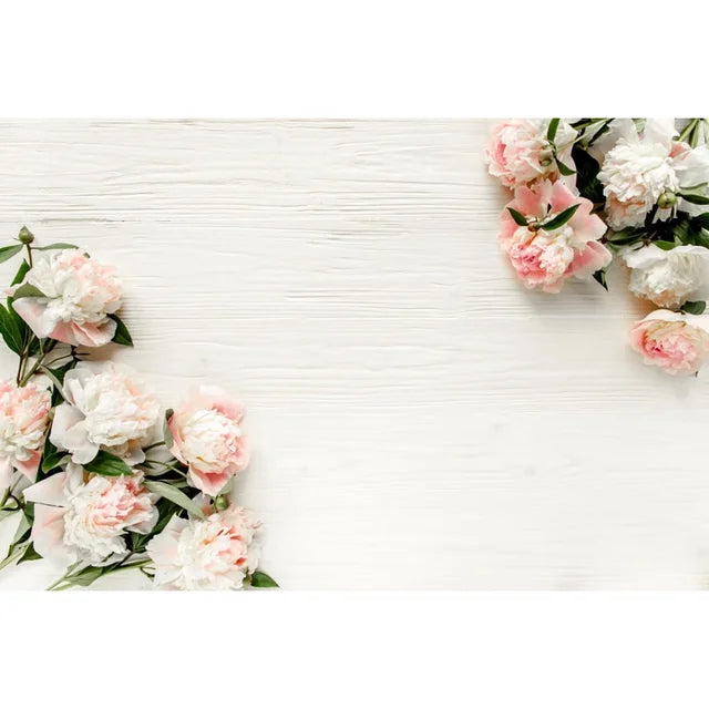 Flower Wooden Wall Product Photography Backdrops for all Special Events Photo Backdrops Luxurious Weddings
