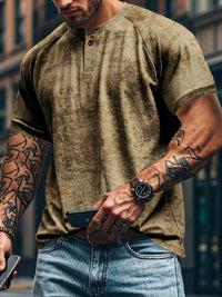 Men's Full Size Round Neck Short Sleeve T-Shirt Plus Size Tshirts Luxurious Weddings