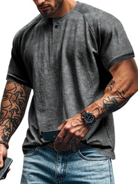 Men's Full Size Round Neck Short Sleeve T-Shirt Plus Size Tshirts Luxurious Weddings