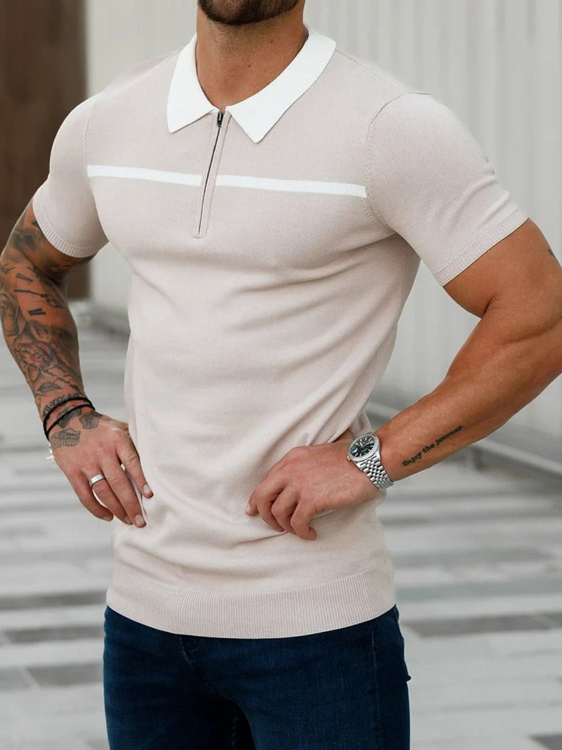 Men's Plus Size Collared Neck Short Sleeve Polo Polo shirt Luxurious Weddings