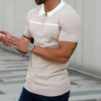 Men's Plus Size Collared Neck Short Sleeve Polo Polo shirt Luxurious Weddings