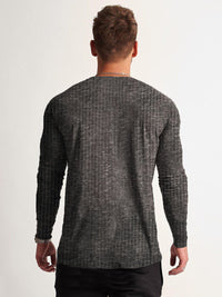 Men's Round Neck Long Sleeve T-Shirt Tshirt Luxurious Weddings