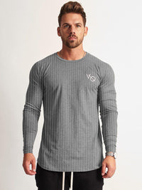 Men's Round Neck Long Sleeve T-Shirt Tshirt Luxurious Weddings