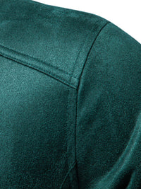 Men's Zip Up Long Sleeve Biker Jacket Men’s jacket Luxurious Weddings