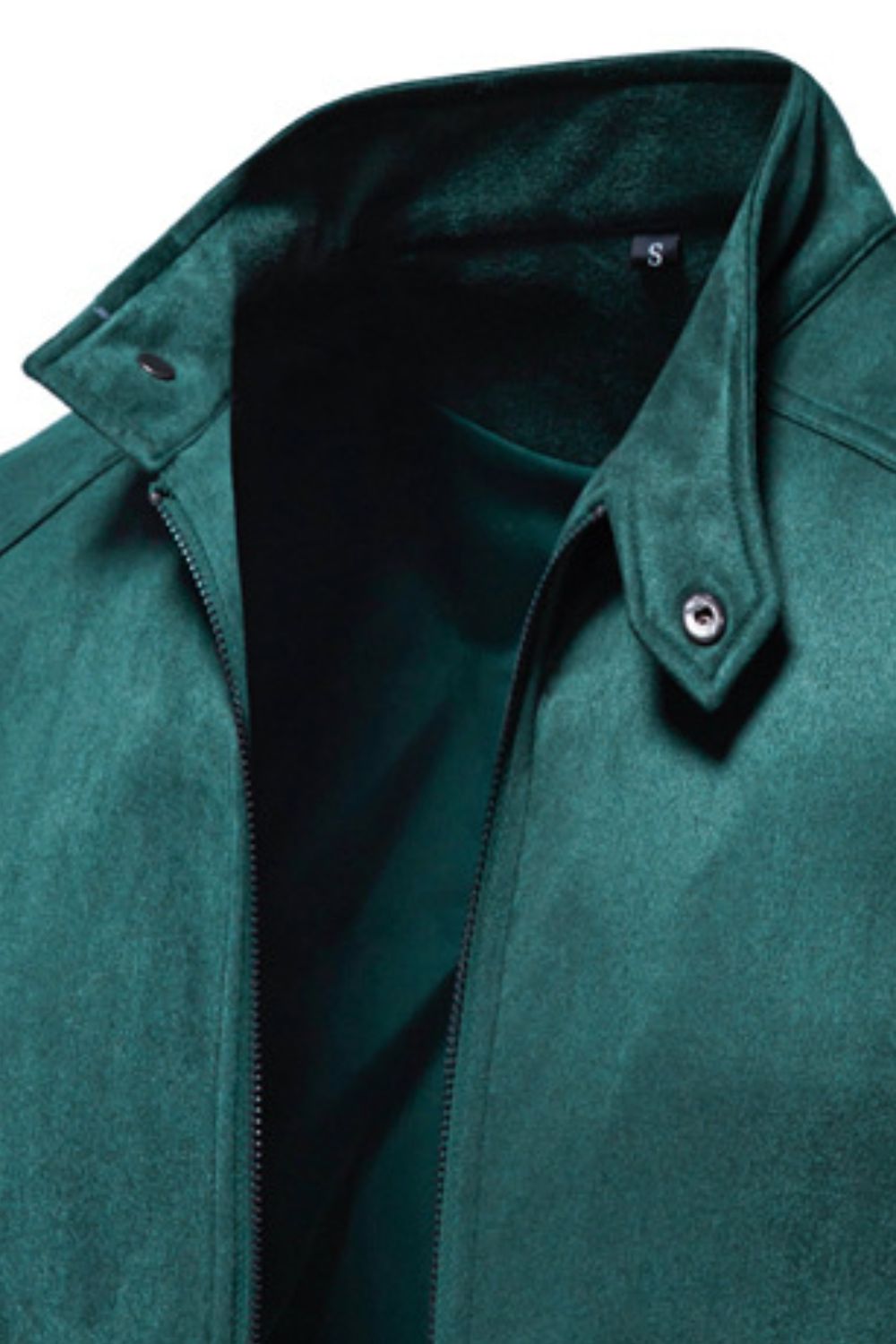 Men's Zip Up Long Sleeve Biker Jacket Men’s jacket Luxurious Weddings