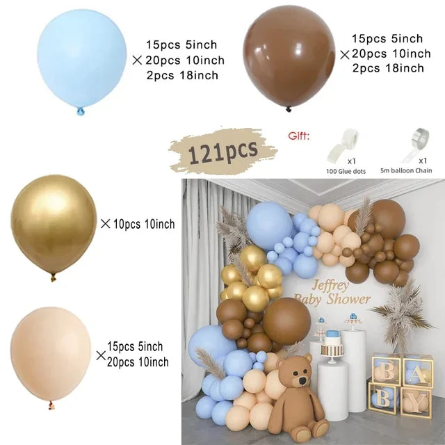 Metal Blue Purple Balloon Garland Arch Kit Balloon Garlands Luxurious Weddings