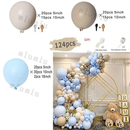 Metal Blue Purple Balloon Garland Arch Kit Balloon Garlands Luxurious Weddings