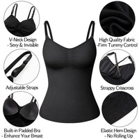 Camisole for Women Tummy Control Cami Shaper Cami Shaper Luxurious Weddings