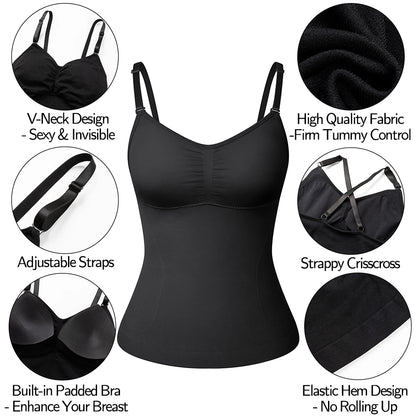 Camisole for Women Tummy Control Cami Shaper Cami Shaper Luxurious Weddings
