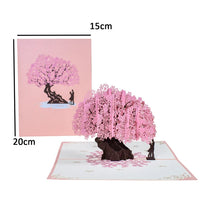 Pop-Up Flower Card Flora 3D Greeting Card Pop Up Card Luxurious Weddings
