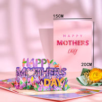 Pop-Up Flower Card Flora 3D Greeting Card Pop Up Card Luxurious Weddings