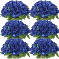 50 Silk Red Roses - Perfect for Weddings, Parties, and Home Decor Centerpieces Luxurious Weddings
