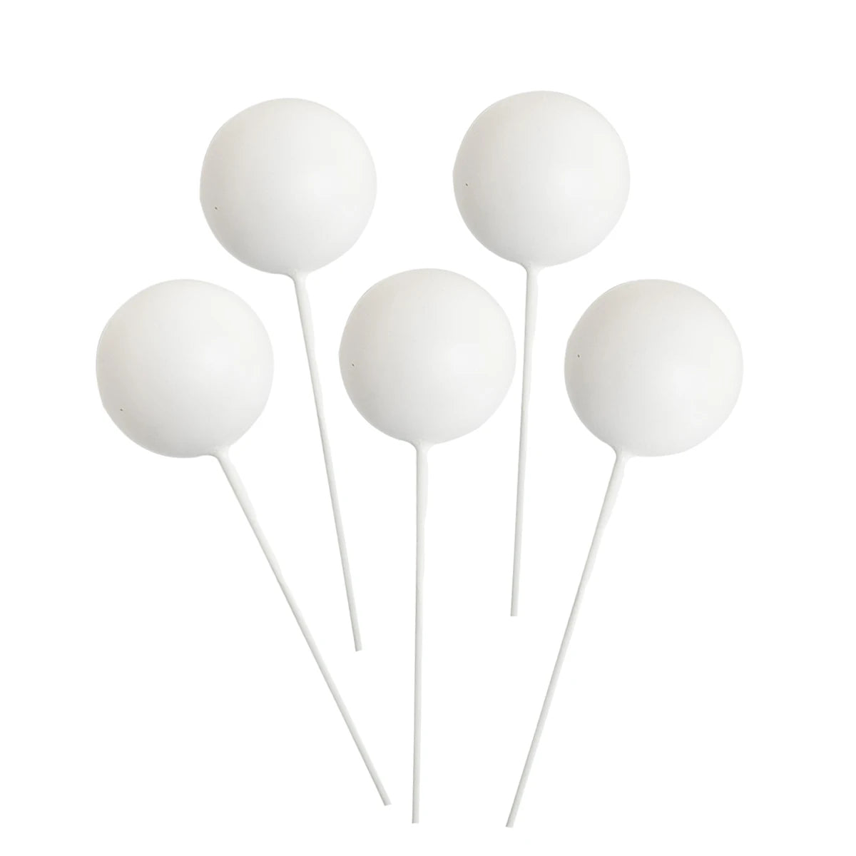 Rose Gold Silver Balls Cake Toppers Cake Decorations Luxurious Weddings
