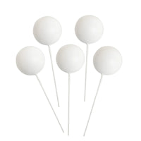 Rose Gold Silver Balls Cake Toppers Cake Decorations Luxurious Weddings