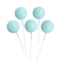 Rose Gold Silver Balls Cake Toppers Cake Decorations Luxurious Weddings