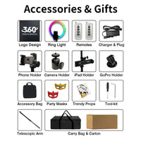 Portable 360 Selfie Photo Booth for Parties and Events Photo booth Luxurious Weddings