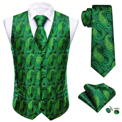 Men's Luxury Waistcoat Set Waistcoats Luxurious Weddings