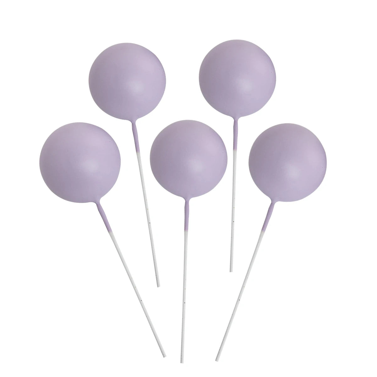 Rose Gold Silver Balls Cake Toppers Cake Decorations Luxurious Weddings
