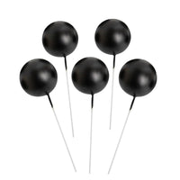Rose Gold Silver Balls Cake Toppers Cake Decorations Luxurious Weddings