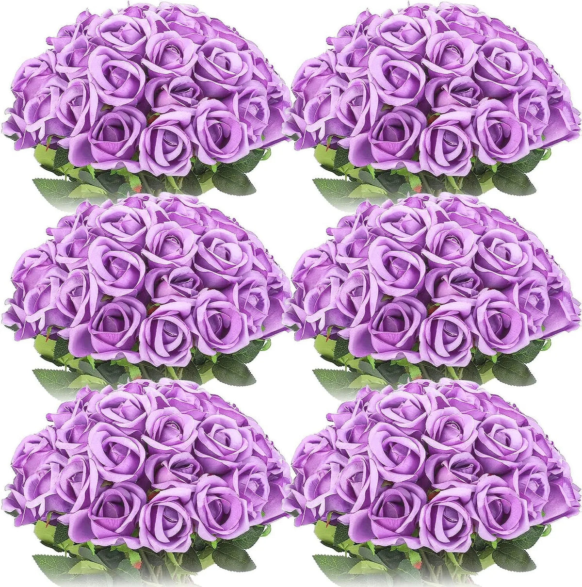50 Silk Red Roses - Perfect for Weddings, Parties, and Home Decor Centerpieces Luxurious Weddings