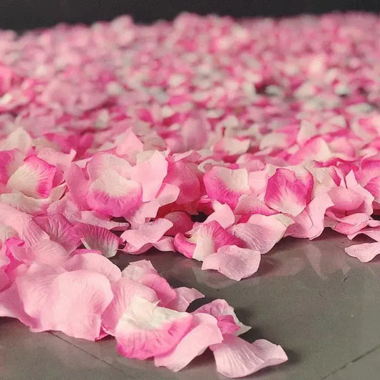 1000pcs Colorful Silk Rose Petals for Events Decor Luxurious Weddings