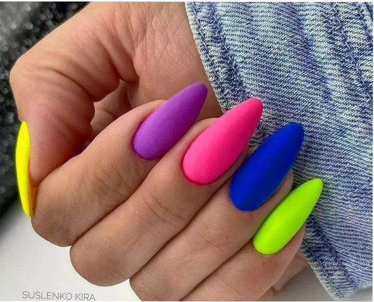 12Pcs Neon UV Gel Nail Polish Set - Shine Bright! nail kits Luxurious Weddings