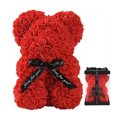 Rose Bear Gift - Perfect for Her this Valentine's Home Decor Luxurious Weddings