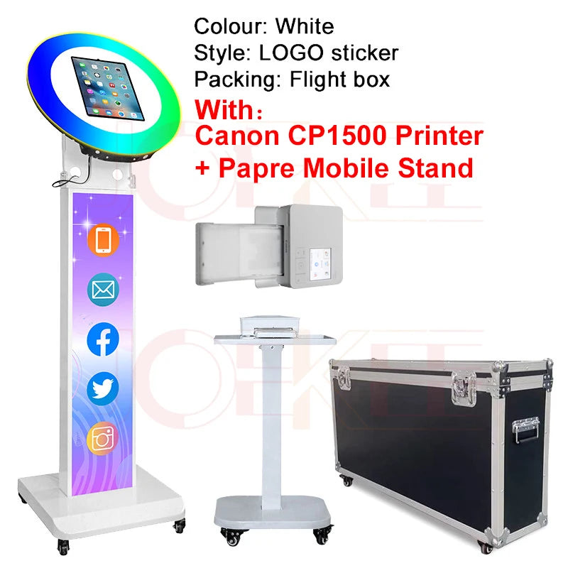 Customizable iPad Photo Booth - 5 Year Warrenty photo booth Luxurious Weddings