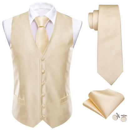 Men's Luxury Waistcoat Set Waistcoats Luxurious Weddings