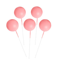 Rose Gold Silver Balls Cake Toppers Cake Decorations Luxurious Weddings