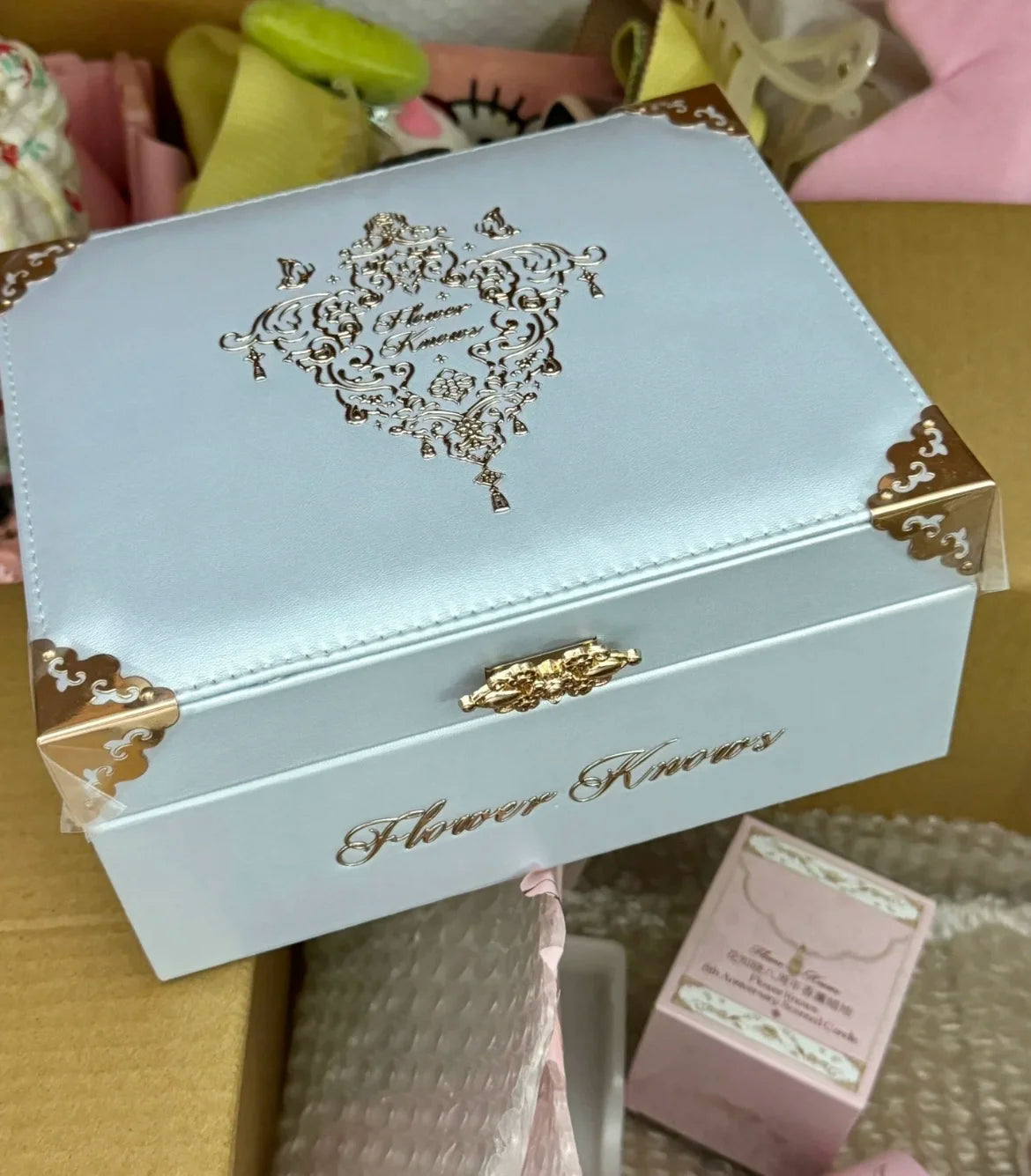 Limited Edition Flower Knows Makeup Storage Box Jewellery box Luxurious Weddings