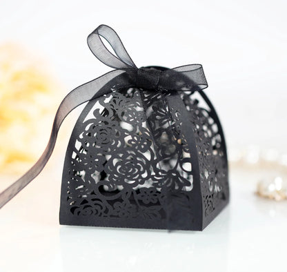 Valentine's Day Candy Boxes with Thank You Tag Party Favors Luxurious Weddings