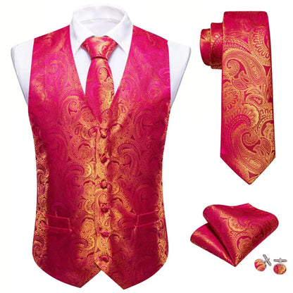 Men's Luxury Waistcoat Set Waistcoats Luxurious Weddings