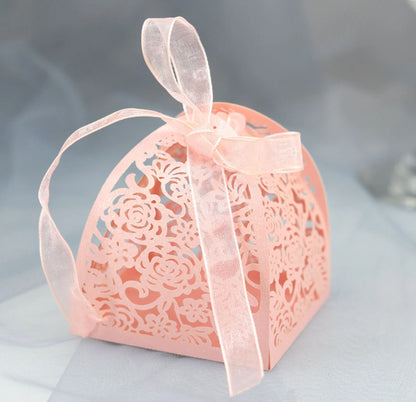 Valentine's Day Candy Boxes with Thank You Tag Party Favors Luxurious Weddings