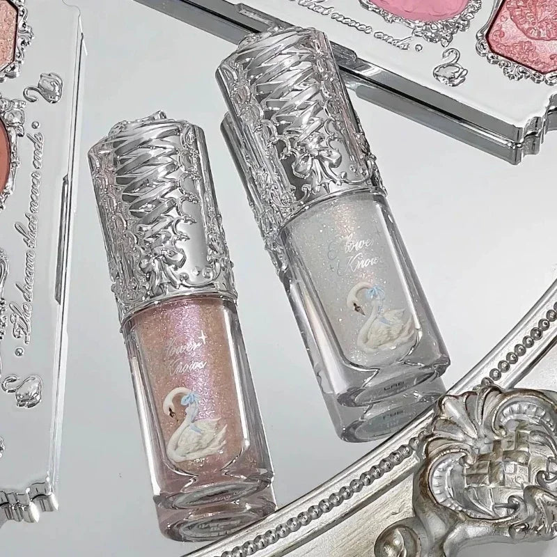 Flower Knows Swan Eyeshadow makeup set Luxurious Weddings