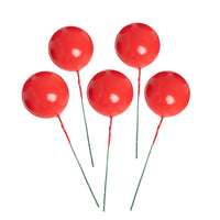 Rose Gold Silver Balls Cake Toppers Cake Decorations Luxurious Weddings