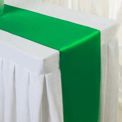Elegant Satin Table Runner Set - 3PCS 30x275cm Table Runner Luxurious Weddings