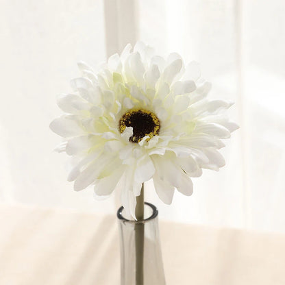5/10PC Artificial Silk Gerbera Flower Heads - Perfect for Weddings and Home Decor! Sunflowers Luxurious Weddings
