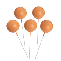 Rose Gold Silver Balls Cake Toppers Cake Decorations Luxurious Weddings